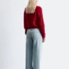 Brushed Knitted Cardigan