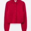 Brushed Knitted Cardigan