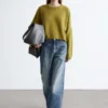 Cashmere and cotton jumper