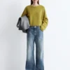 Cashmere and cotton jumper