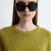 Cashmere and cotton jumper