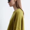 Cashmere and cotton jumper