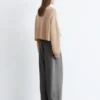 Cashmere and cotton jumper