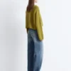 Cashmere and cotton jumper