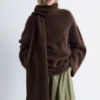 Cashmere Knit Scarf