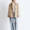 Checked Wool Shirt Jacket