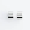 Chunky Angular Hoop Earrings