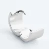 Chunky Angular Hoop Earrings