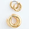 Chunky Hoop Earring Set
