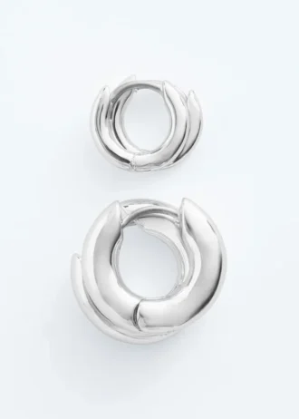 Chunky Hoop Earring Set