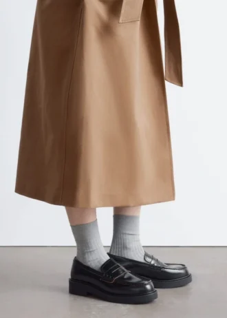Chunky Leather Loafers