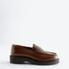 Chunky Leather Loafers