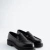 Chunky Leather Loafers