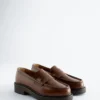Chunky Leather Loafers