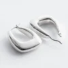 Chunky Oval Hoop Earrings