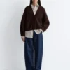Chunky Rib-Knit Cardigan