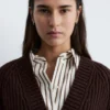 Chunky Rib-Knit Cardigan