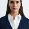 Chunky Rib-Knit Cardigan