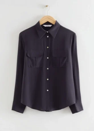Classic Mulberry Silk Shirt