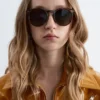 Classic Round Frame Sunglasses