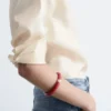 Contrast Metal Resin Bangle