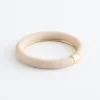 Contrast Metal Resin Bangle