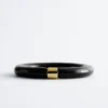 Contrast Metal Resin Bangle