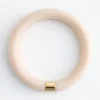 Contrast Metal Resin Bangle