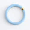 Contrast Metal Resin Bangle