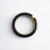 Contrast Metal Resin Bangle