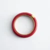 Contrast Metal Resin Bangle