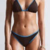 Contrast-Trim Bikini Briefs