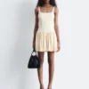 Corset Bubble Mini Dress