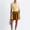 Cotton Circle Mini Skirt