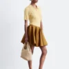 Cotton Circle Mini Skirt