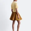Cotton Circle Mini Skirt