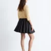 Cotton Circle Mini Skirt