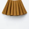 Cotton Circle Mini Skirt