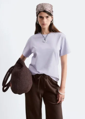 Cotton Crew-Neck T-Shirt