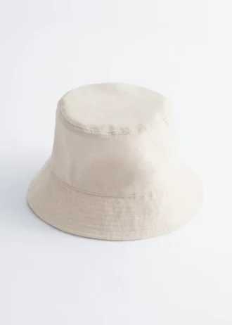 Cotton-Linen Bucket Hat