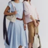 Cotton Poplin Midi Dress