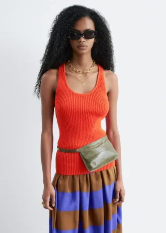 Cotton Racerback Top