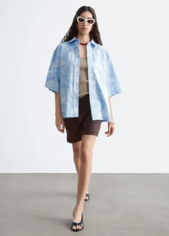 Cotton Short-Sleeve Shirt
