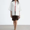 Cotton Short-Sleeve Shirt