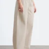 Cotton Twill Drawstring Trousers