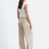 Cotton Twill Drawstring Trousers
