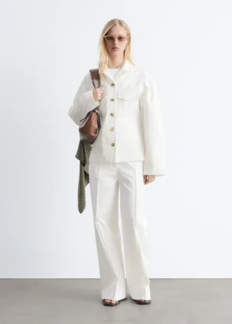 Cotton Twill Tailored Jacket