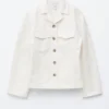 Cotton Twill Tailored Jacket