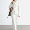 Cotton Twill Tailored Jacket