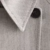 Cotton-Wool Tie-Belt Trench Coat